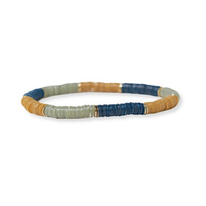 Grace Gold Stripe Stretch Bracelets
