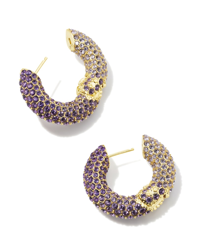 Kendra Scott | Mikki Pave Hoop Earrings