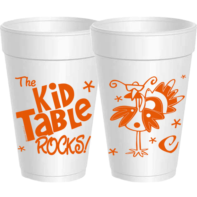 Thanksgiving Styrofoam Cups