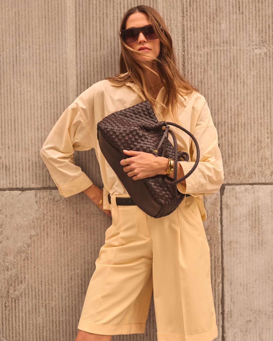 Nova Hand Woven Small Shoulder Bag