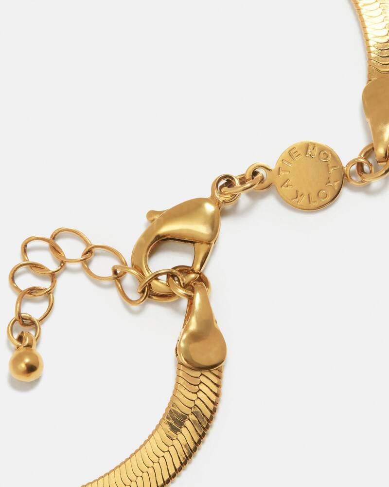 Ciana Waterproof Gold Snake Chain Bracelet