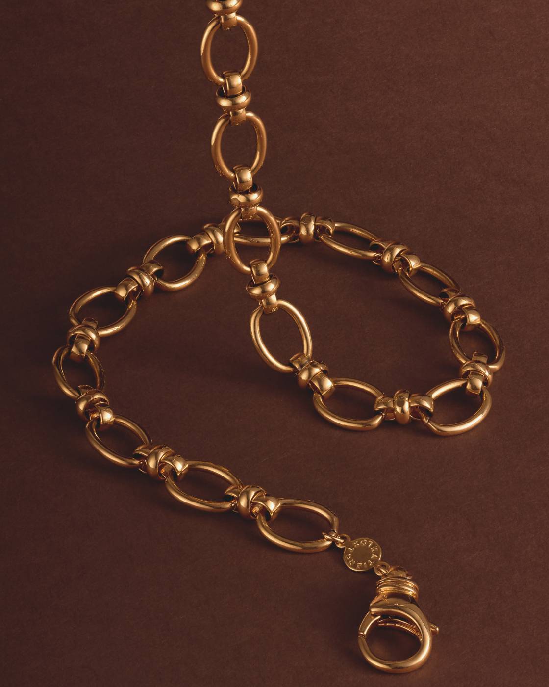 Empire Chain Necklace 16.5"