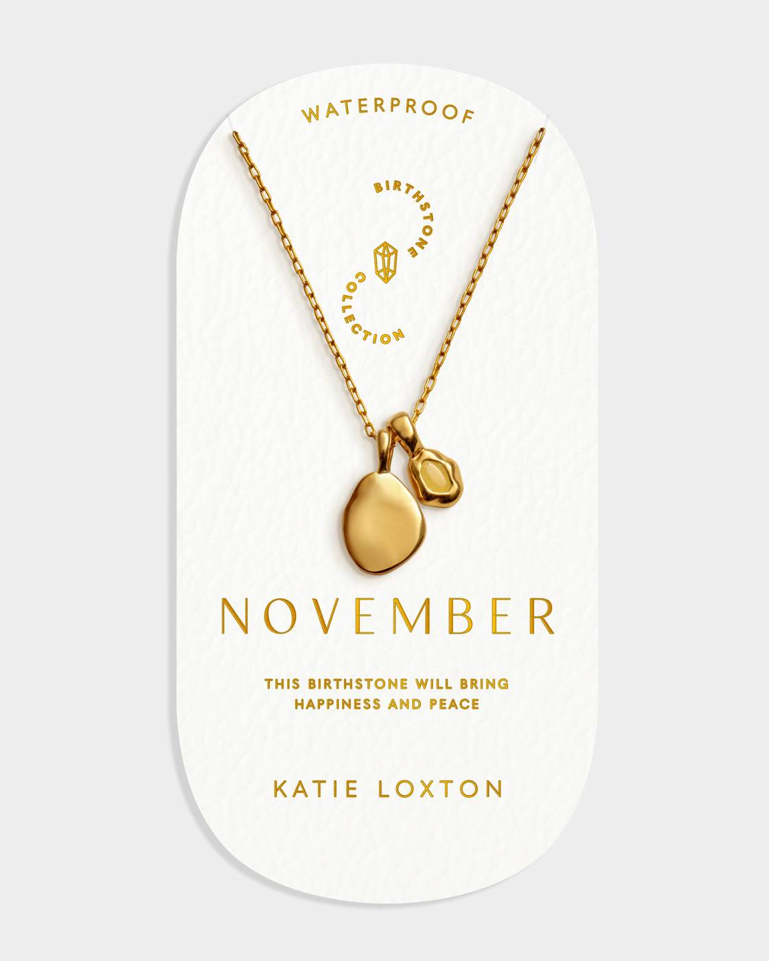 Birthstone Necklace