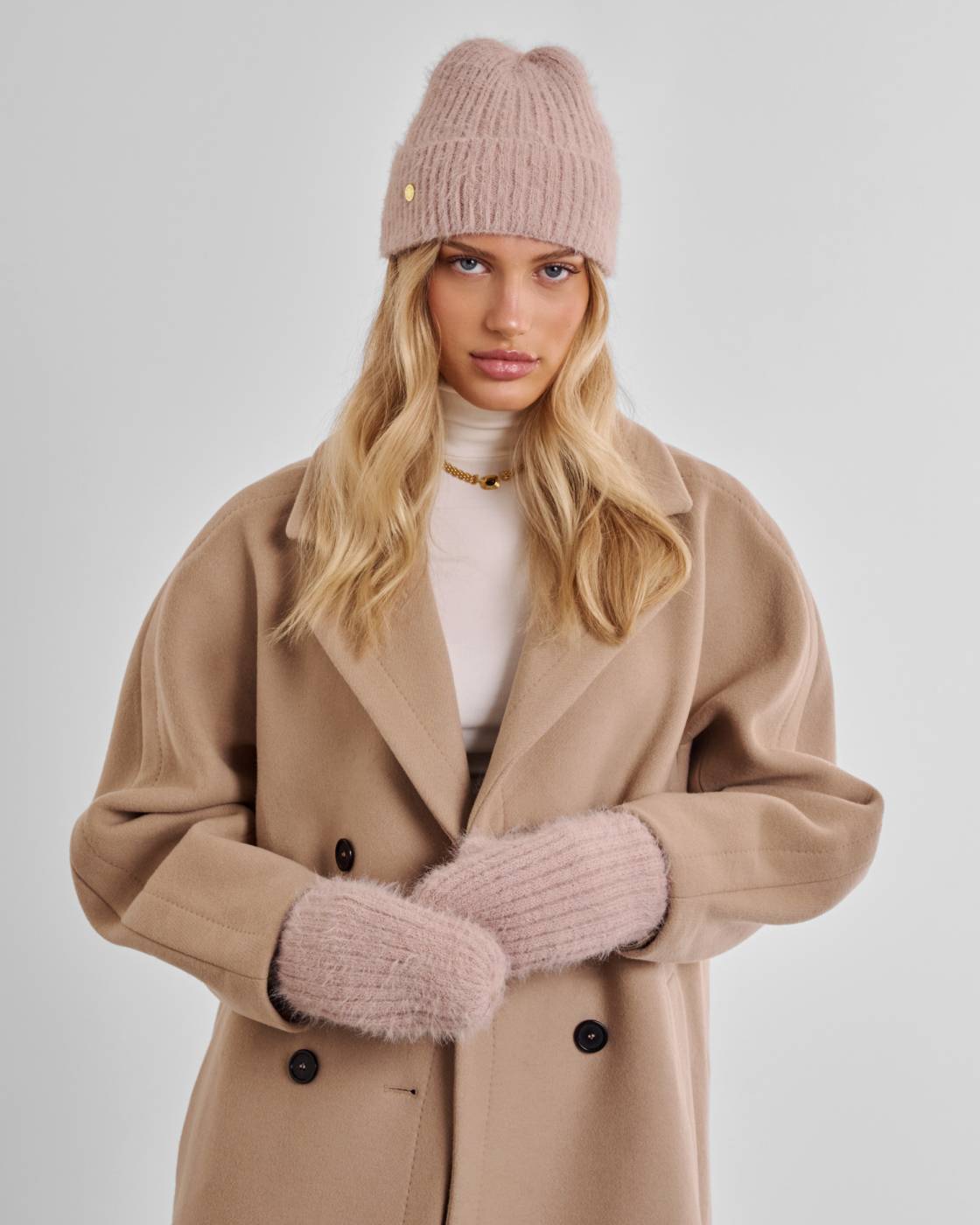 Hat & Mitten Set in Gift Box