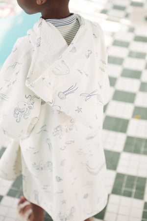 PEHR | Life Aquatic Hooded Poncho Towel