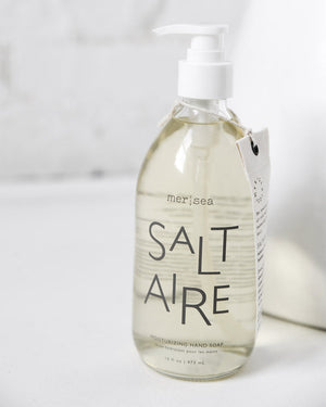 MERSEA | Large Glass Hand Soap - Saltaire