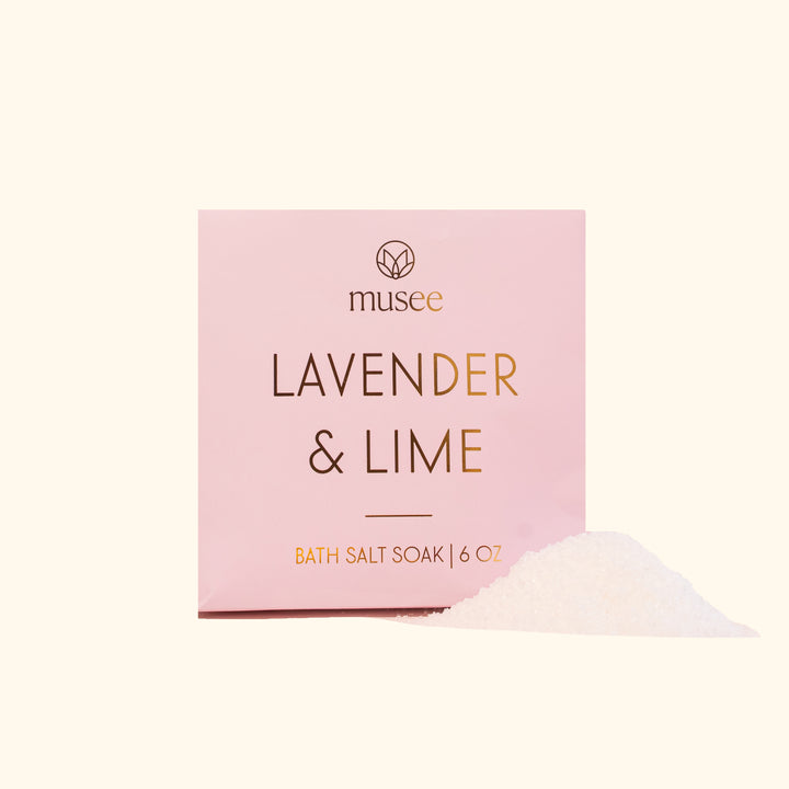 Musee | Mini Salt Soak - Lavender & Lime