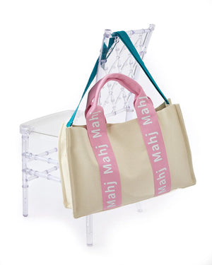 OH MY MAHJONG | Light Pink Mahj It All Bag