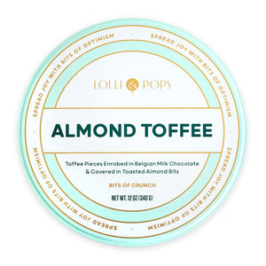 Lolli & Pops | Almond Toffee Tin