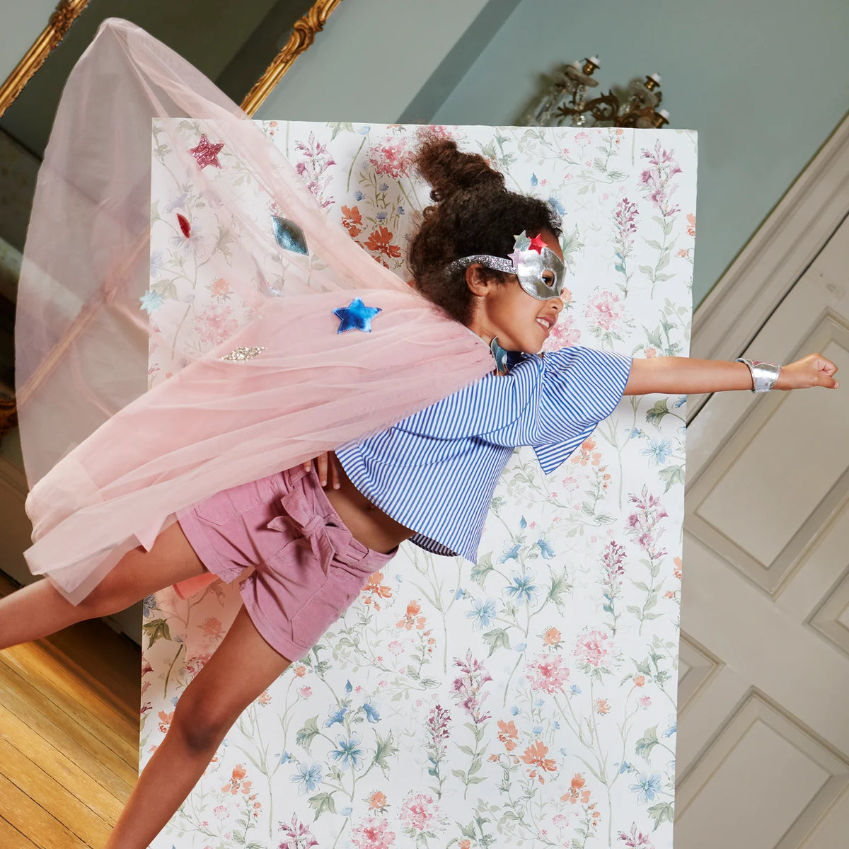 Meri Meri Pink Superhero Costume