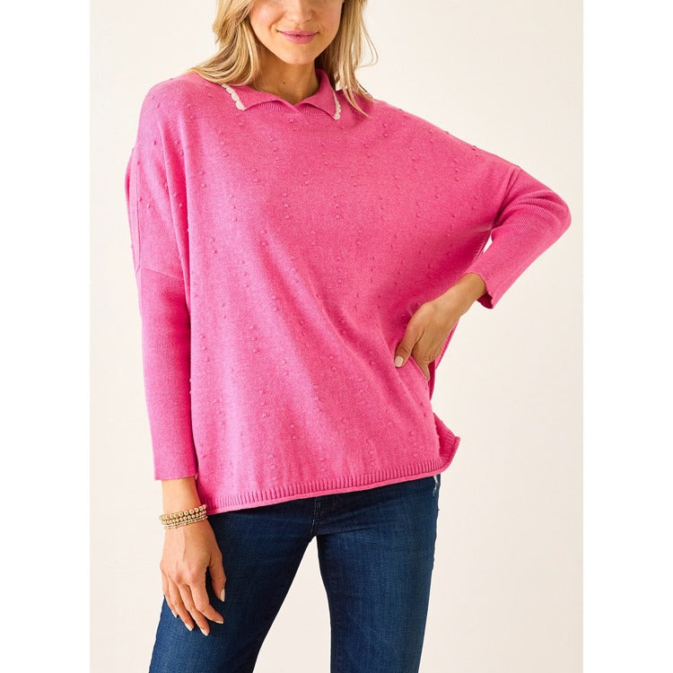 MERSEA | Catalina Cotton Gurley Polo Sweater