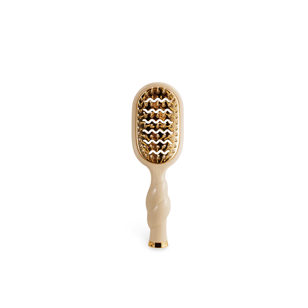 Mini Vented Hair Brush - Tan