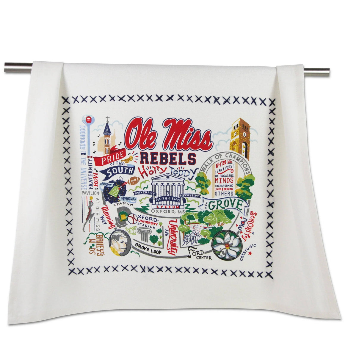 Mississippi, University of (Ole Miss) Collegiate Dish Towel