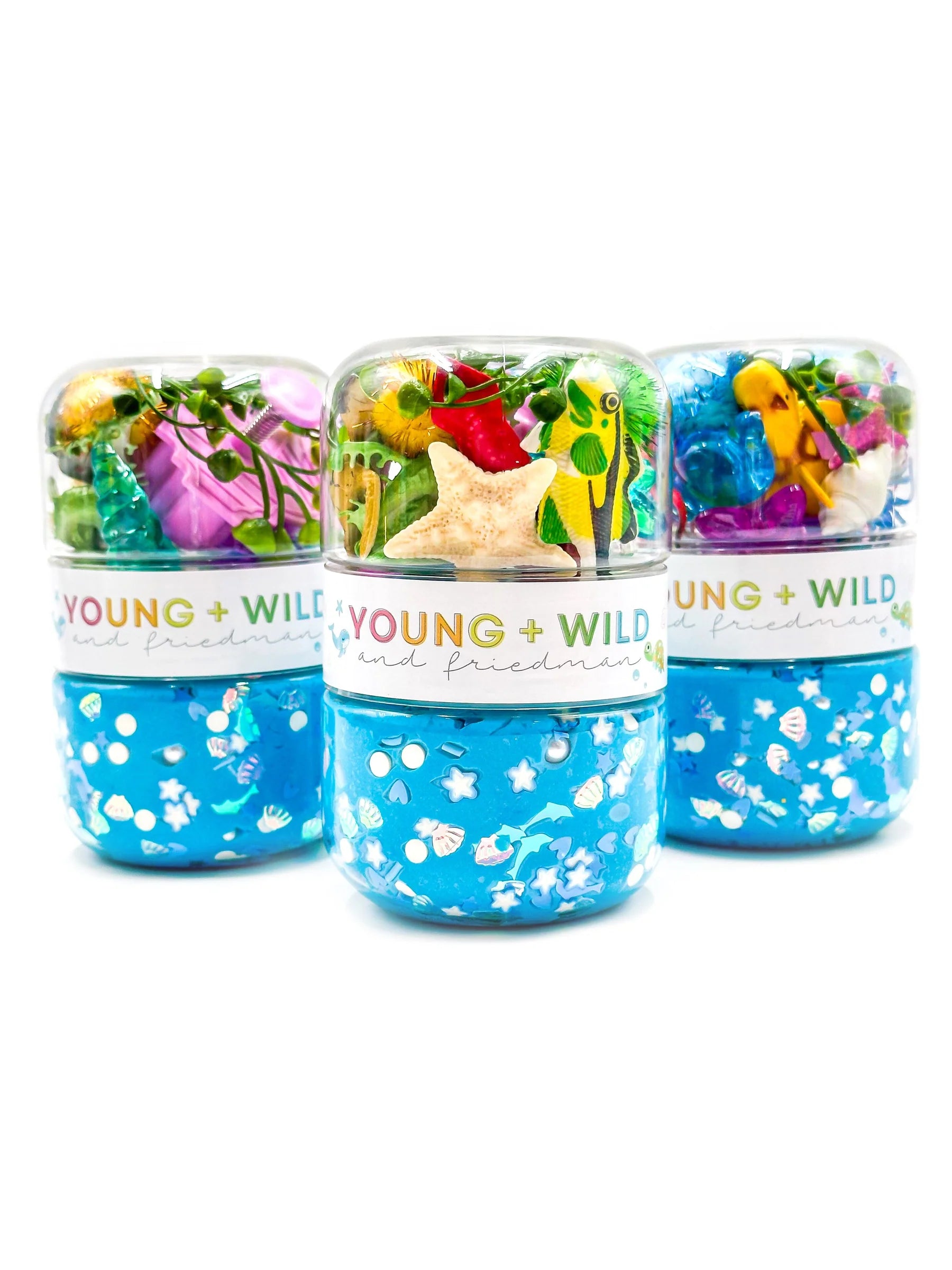 Ocean Grab and Go Dough Jar
