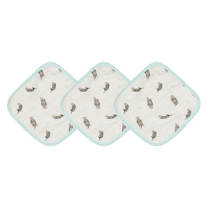 bamboo little | Cow Washcloth Set