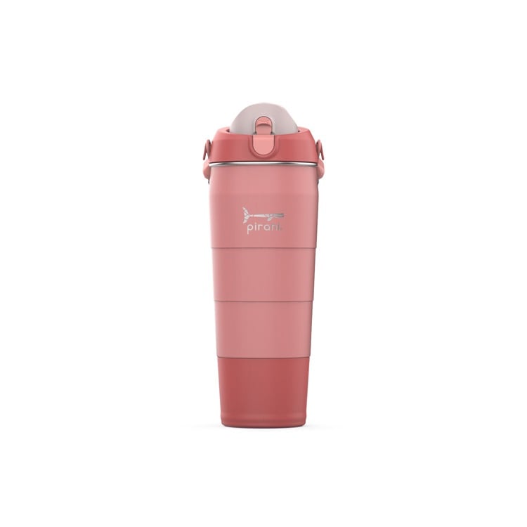 32 oz Solid Matte Water Bottle - Coral