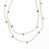 Ink + Alloy | Portia Gold Necklace w/ teardrop Glass Beads
