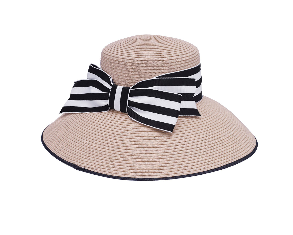 Toucan Hats | Striped Bow Lampshade Hat