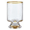 Gold Rimmed Old Fashion Glass