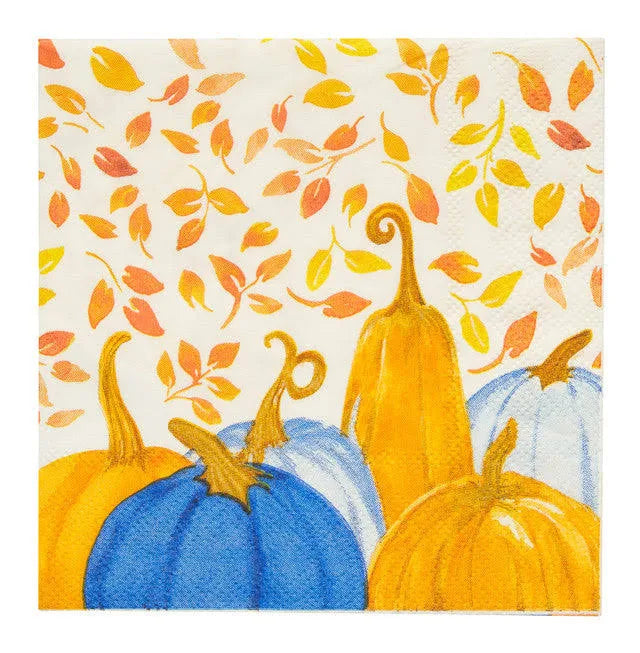 Harvest Blues Cocktail Napkin