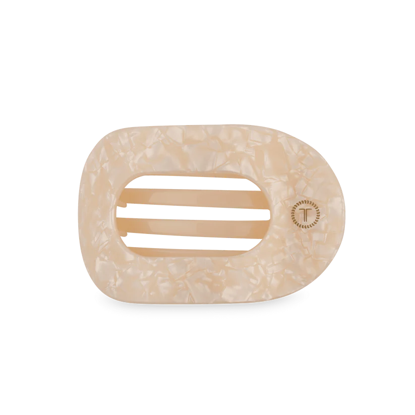 TELETIES | Small Flat Round Hair Clip