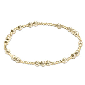 eNewton extends | Hope Unwritted Dignity Gold Bead Bracelet