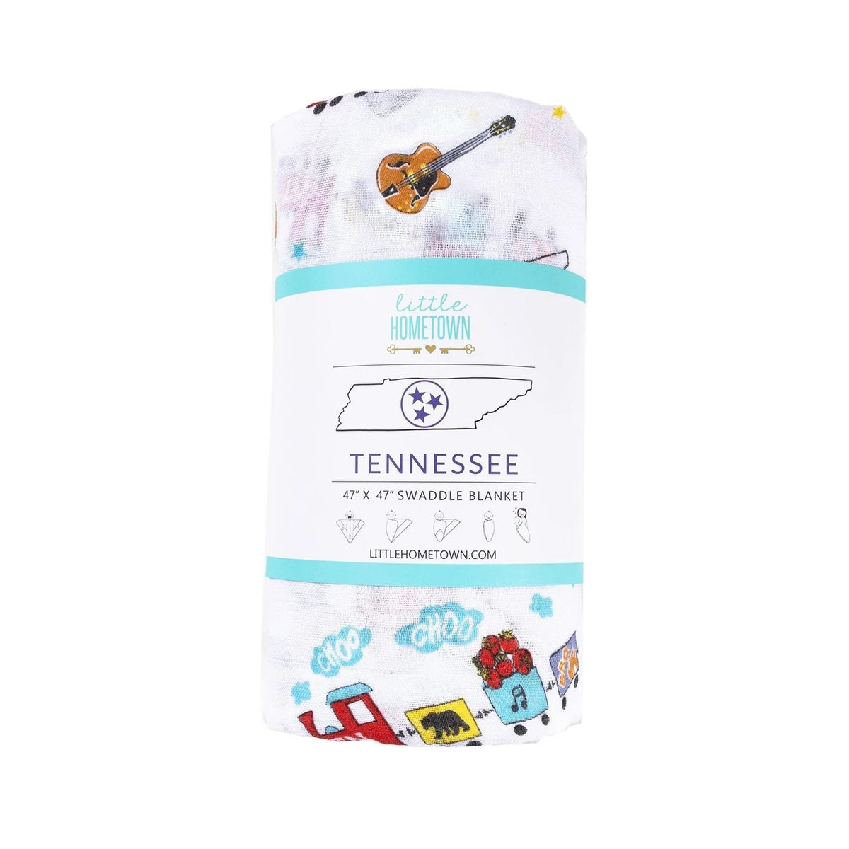 Tennessee Swaddle Blanket