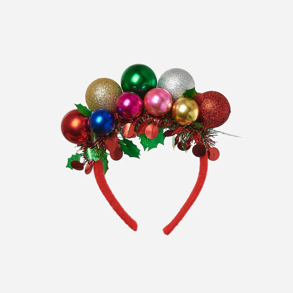 Tinsel Ball Headband