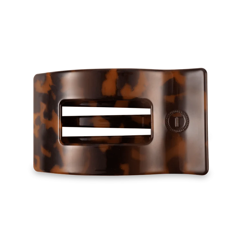 TELETIES | Medium Flat Rectangle Hair Clip