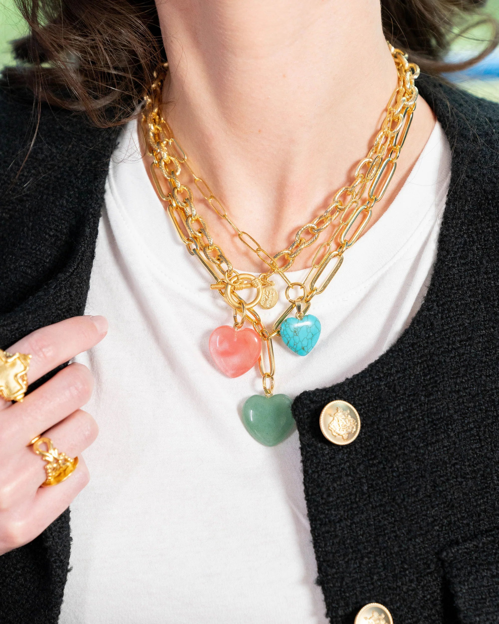 Susan Shaw | Audrey Heart Necklace