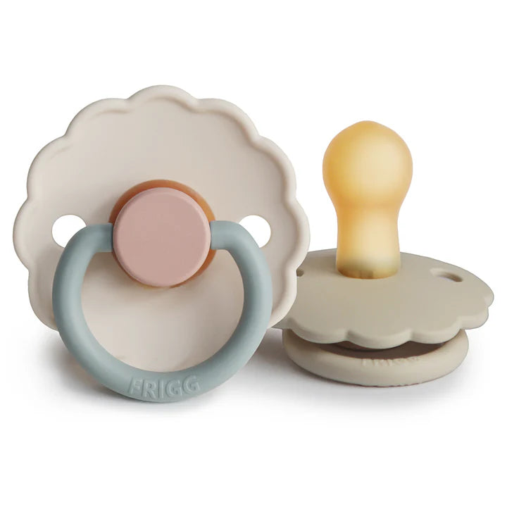 Mushie Frigg Daisy Natural Pacifier 2-Pack