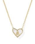 Kendra Scott | Heart Letter Pendant Necklace