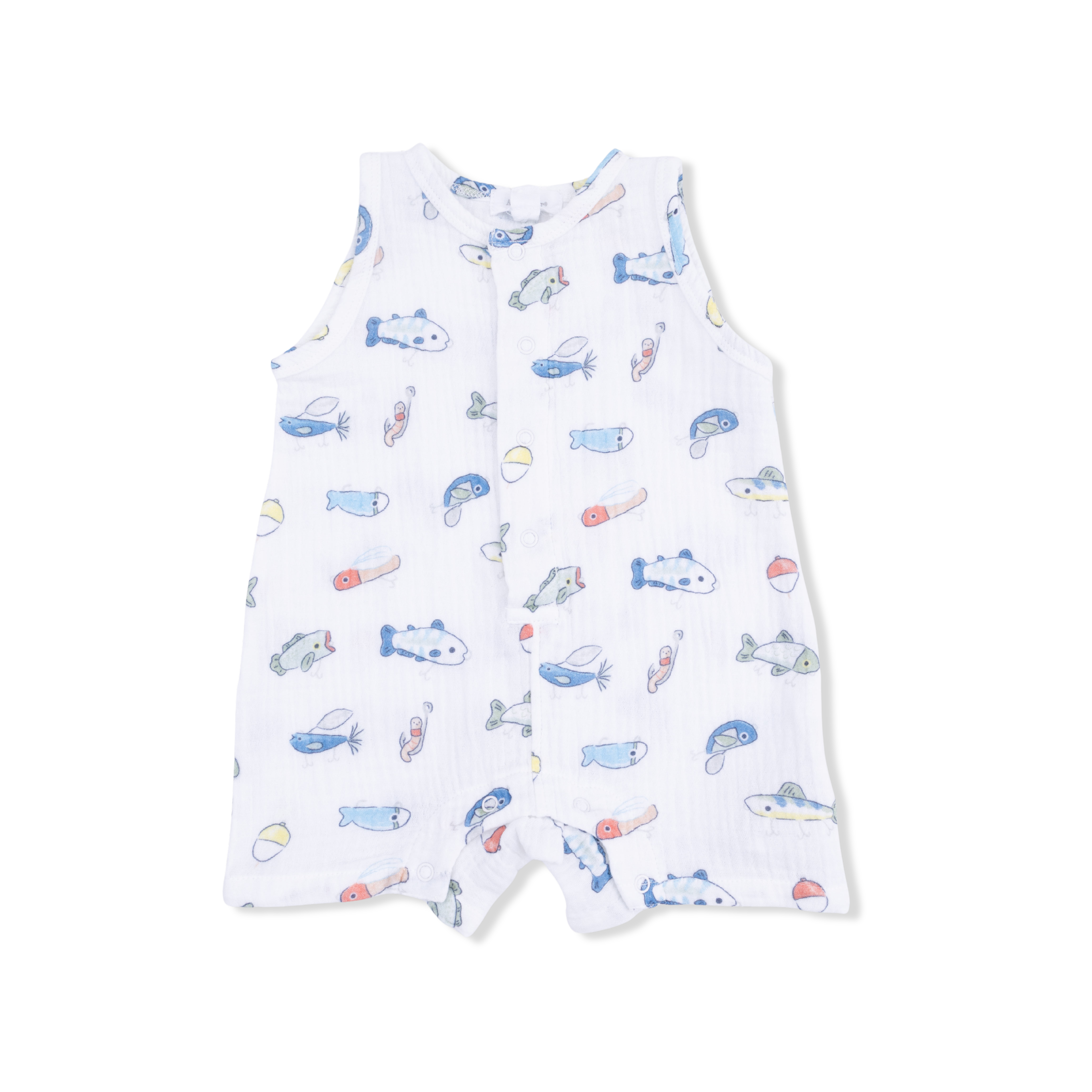 Angel Dear | Fishing Lures Sleeveless Shortie Romper