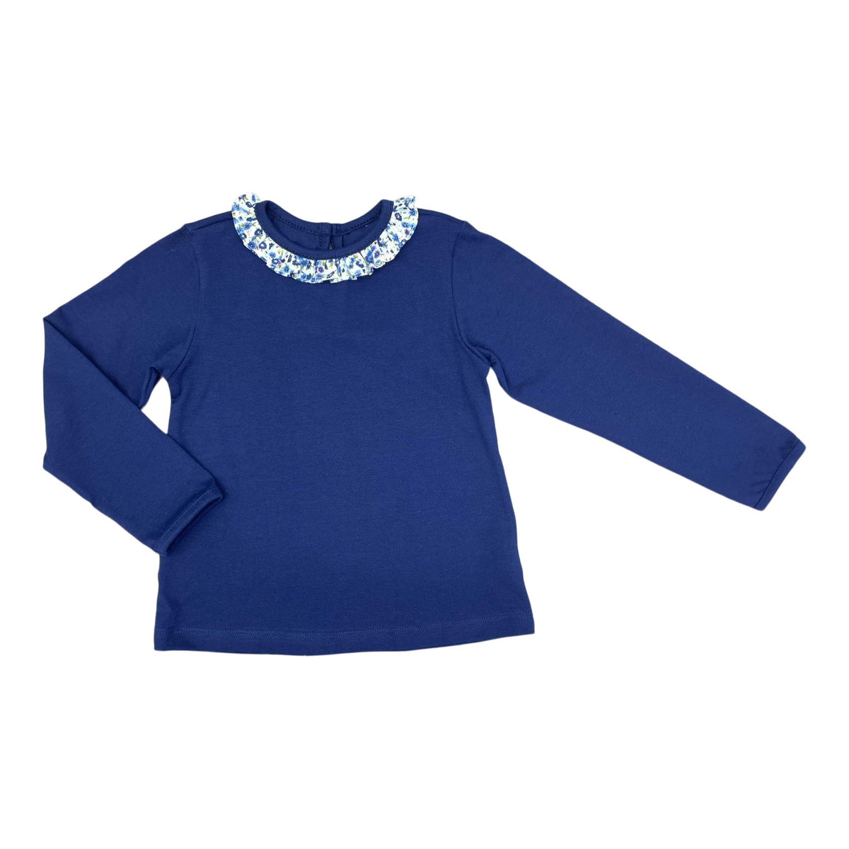 Lily Long Sleeve Fitted Ruffle Top