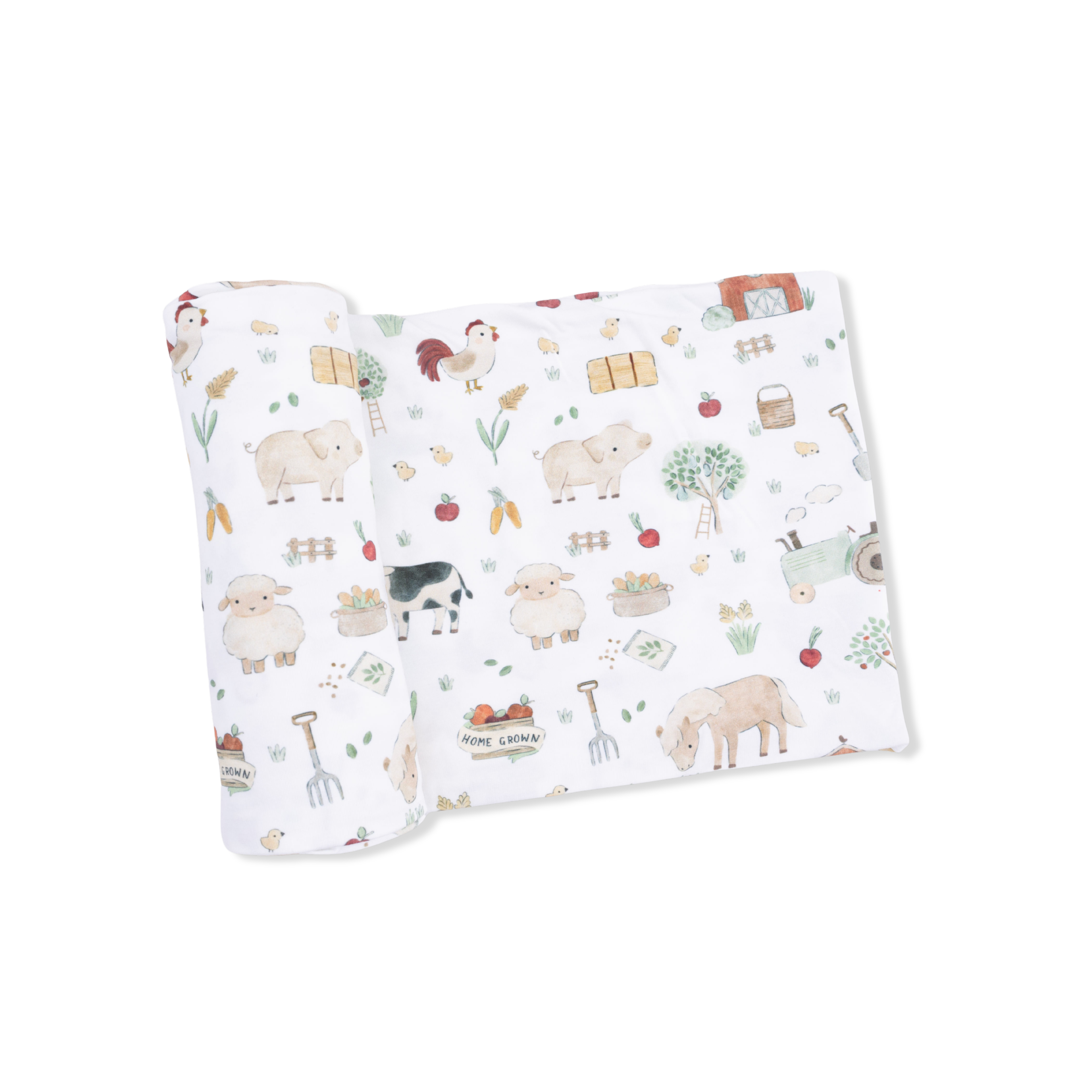 Angel Dear | Cute Farm Animals Swaddle Blanket
