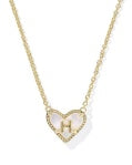 Kendra Scott | Heart Letter Pendant Necklace