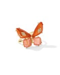 Kendra Scott | Bianca Butterfly Cocktail Ring Orange