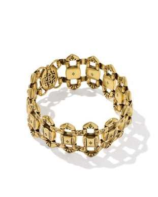 Kendra Scott | Catherine Vintage Gold Statement Bracelet