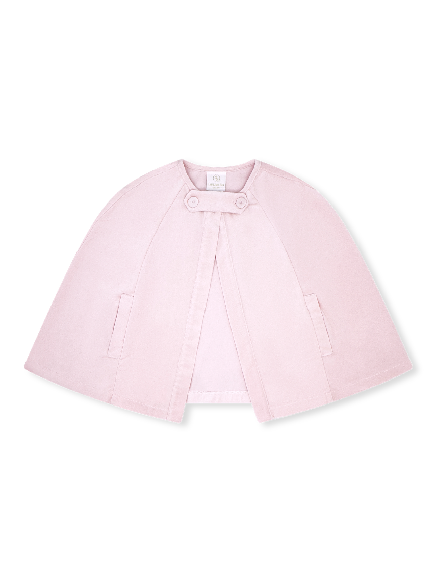 Royal Cape - Petite Pink Velvet