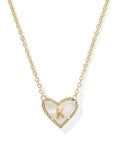 Kendra Scott | Heart Letter Pendant Necklace