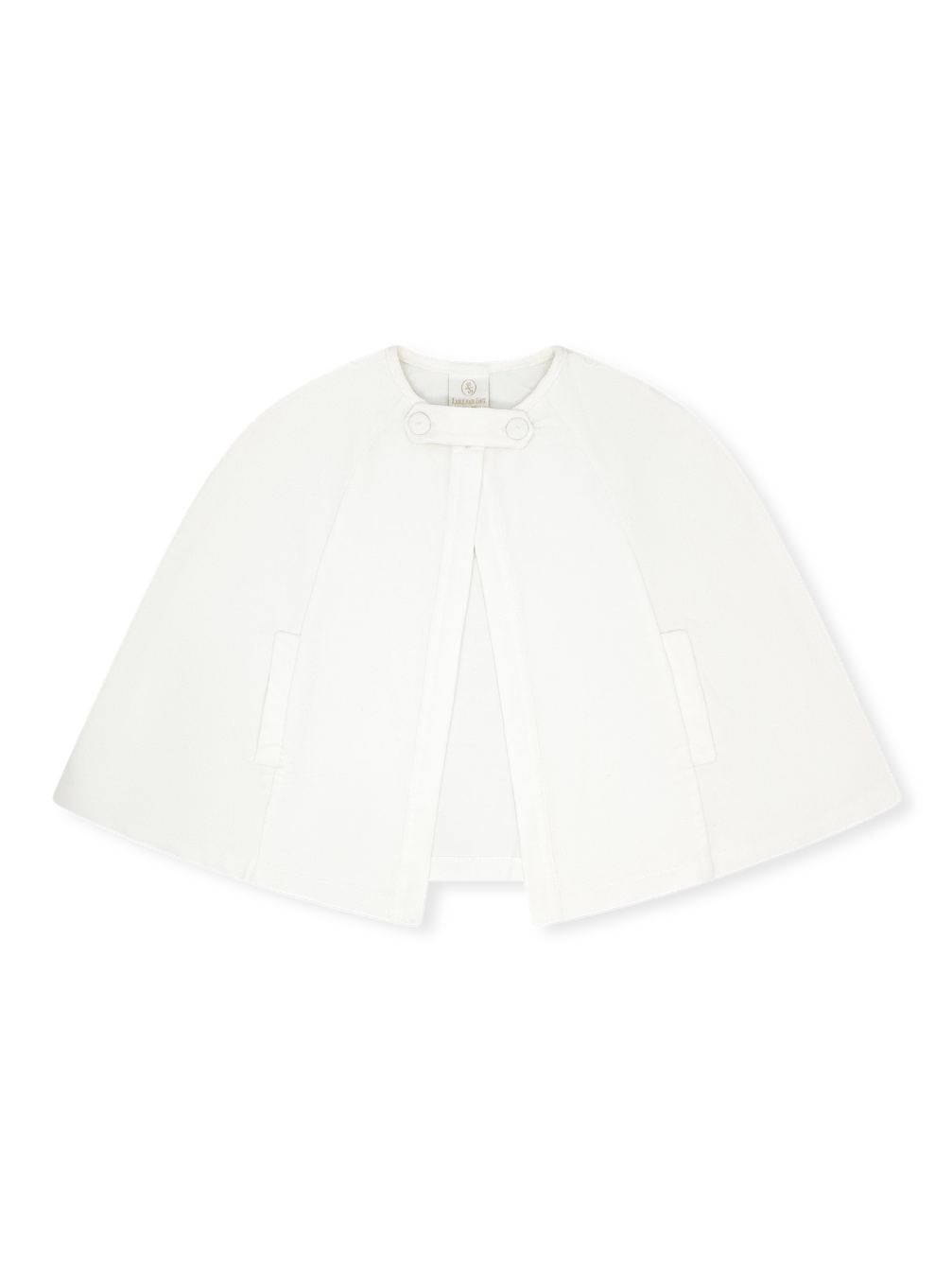 Royal Cape - Winter White Velvet