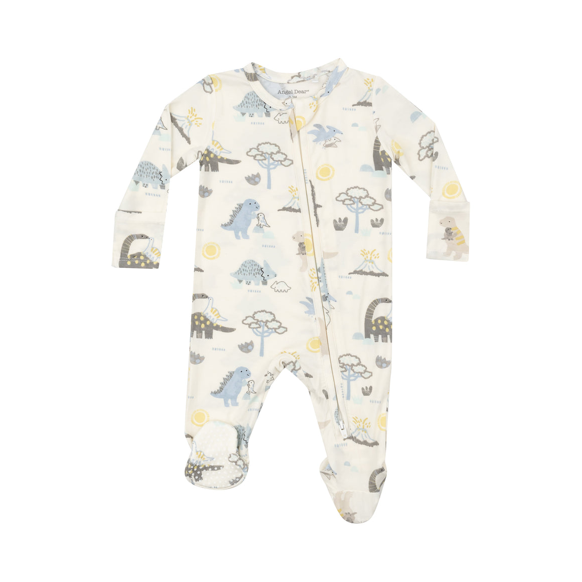 Angel Dear | 2 Way Zipper Footie - Baby Love Dinos