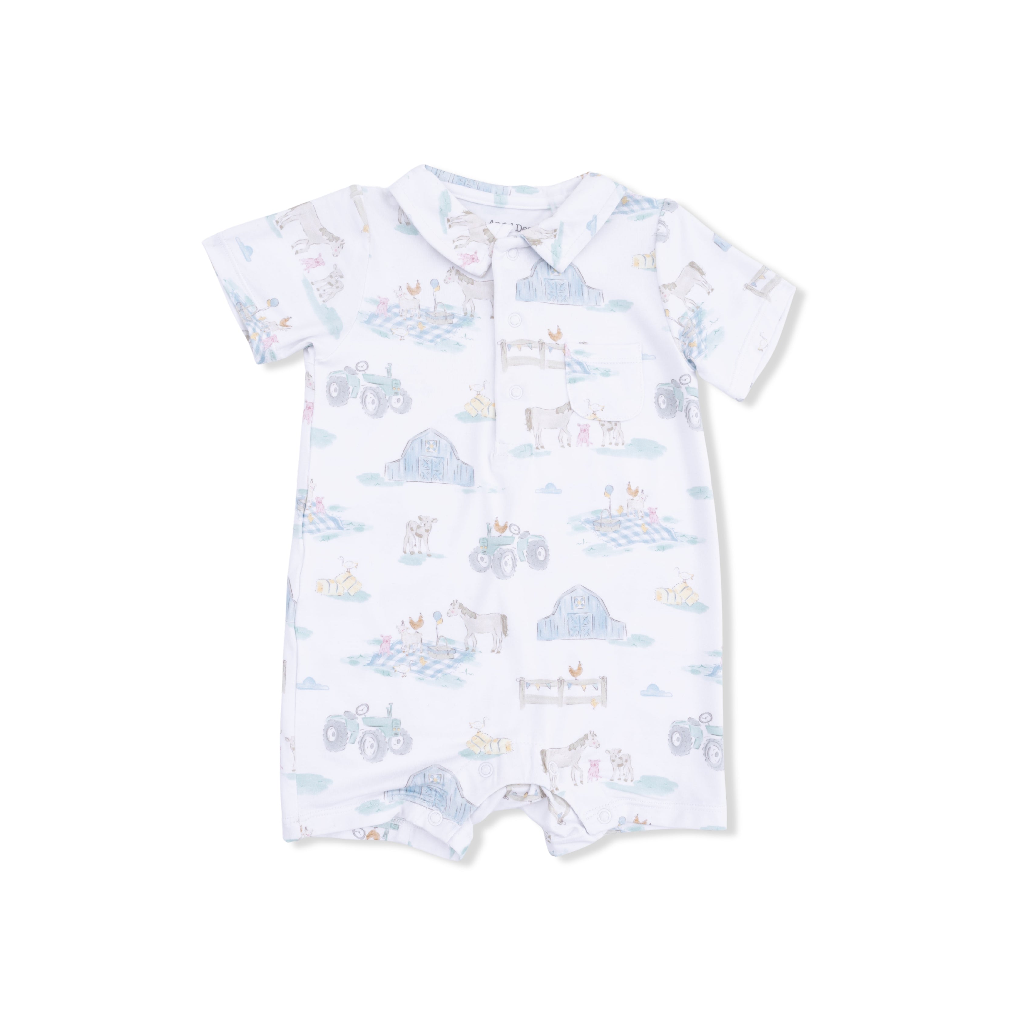 Angel Dear | Farm Animal Party - Polo Shortie