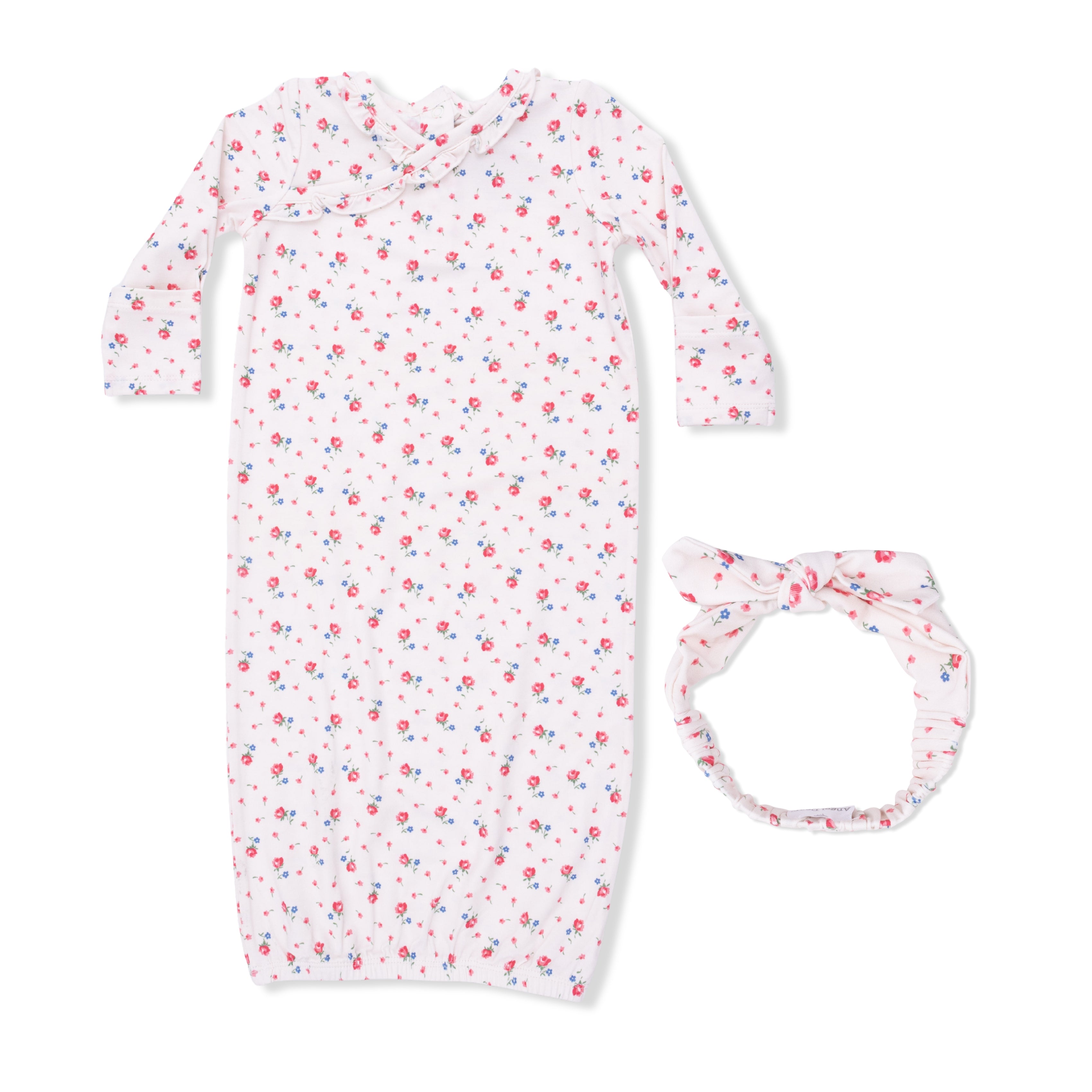 Angel Dear | Joli Rosette Kimono Gown & Knot Headband