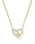 Kendra Scott | Heart Letter Pendant Necklace