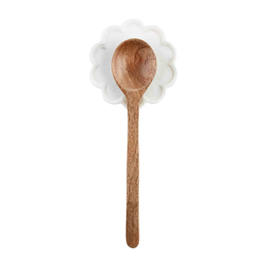 MudPie | Marble Spoon Rest Set