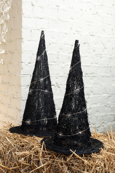 MudPie | Light Up Witch Hats