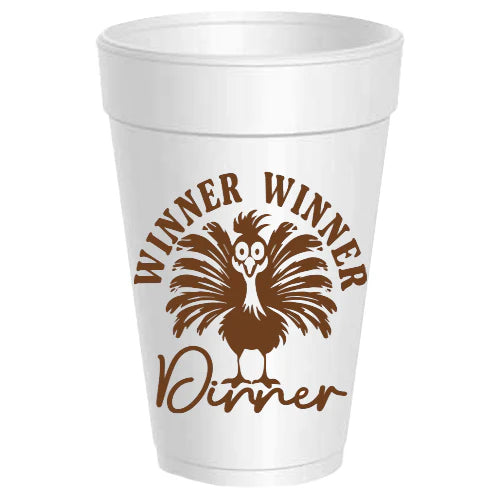Thanksgiving Styrofoam Cups