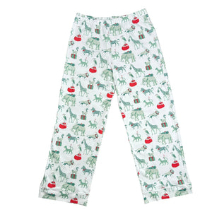 Heyward House | Women's Pajama Set Christmas Safari