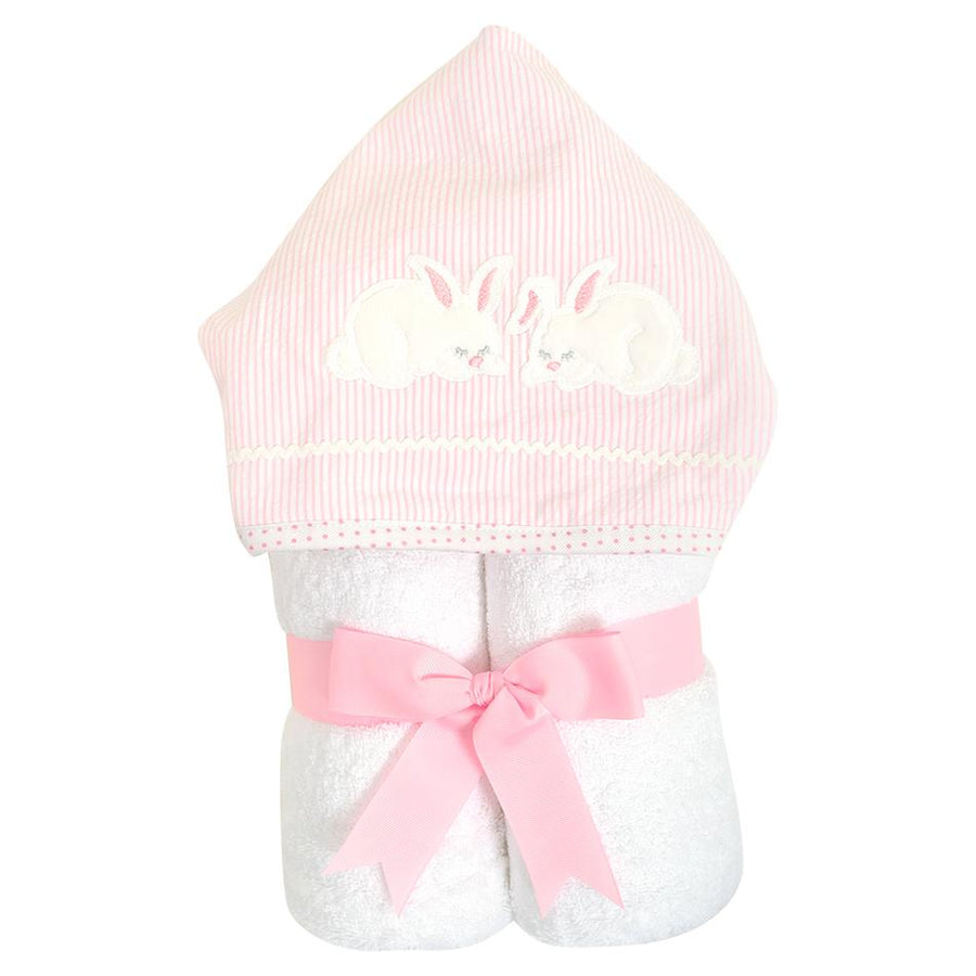 3 Marthas | Pink Bunny EveryKid Hooded Towel